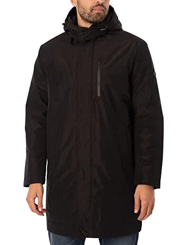 Men's D1 Padded car Coat, Black, M