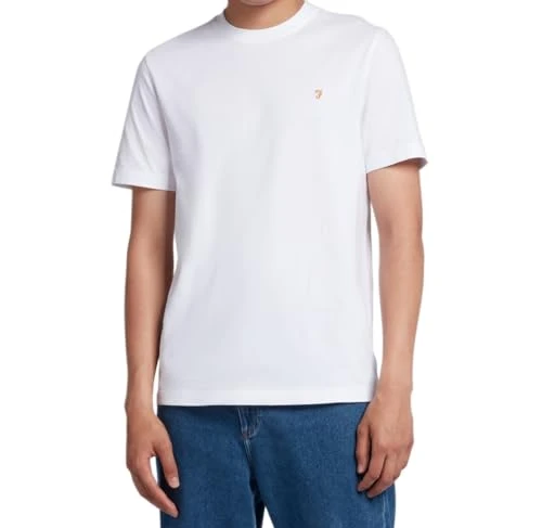 Mens Danny Reg T-Shirt White L