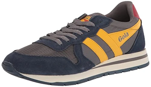 Men's Daytona Sneaker, Ash/Navy/Sun, 9 UK