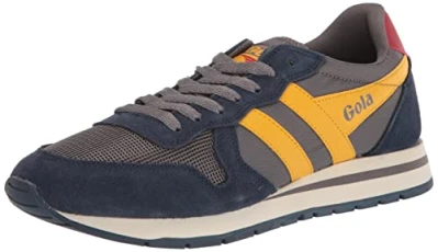 Men's Daytona Sneaker, Ash/Navy/Sun, 9 UK Men's Daytona Sneaker, Ash/Navy/Sun, 9 UK