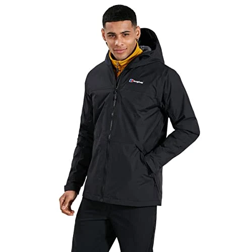 Mens Deluge Pro 2.0 Inshell Jacket - Black/Black - M