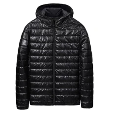 mens denim jackets Mens Down Jacket Lightweight Winter Coat Warm Jacket Easy Care Packaway Bag Water Resistant Rain Jacket for Camping, Travelling & Walking