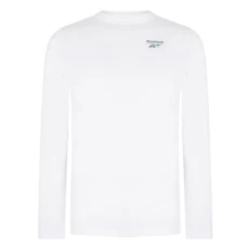 Mens Destination Long Sleeve T-Shirt Tee Top Sports White XS