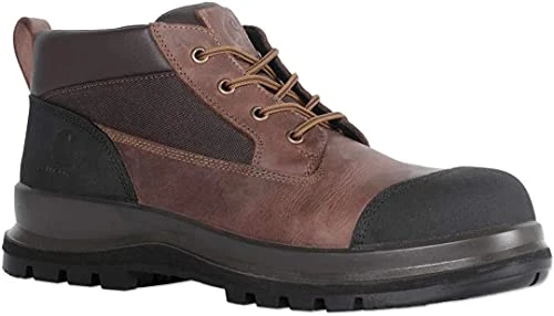 Men's Detroit Rugged Flex S3 Chukka Safety Boot, Dark Brown, 42