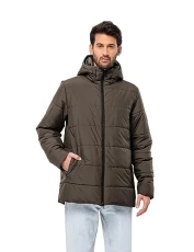 Men's Deutzer Long Jacket M, Cold Coffee, XXL