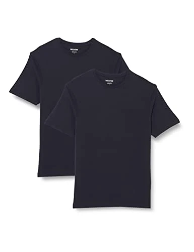 Men's Double Pack Crew Neck T-Shirt, 680, XL