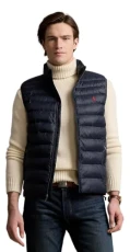 Men's Down Pony Full Zip Active Vest, Navy, XXL Men's Down Pony Full Zip Active Vest, Navy, XXL