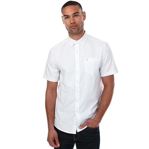 Men's Drayton Short Sleeve Shirt in White