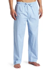 Men's Drew Plaid Pant - Blue - Men's Drew Plaid Pant - Blue -