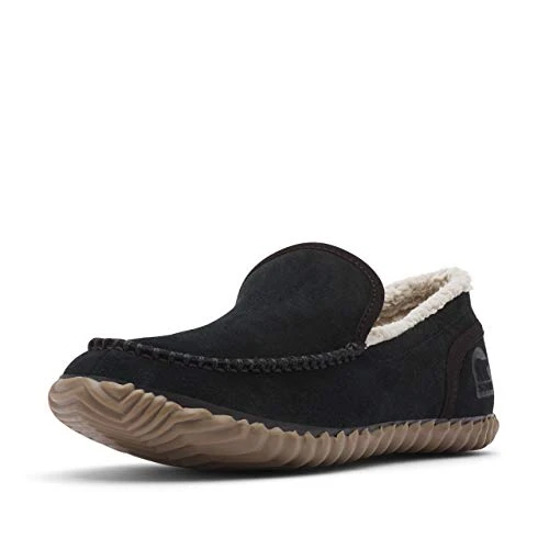 Men's  Dude Moc Mocassins, Black Black X Black, 8 UK