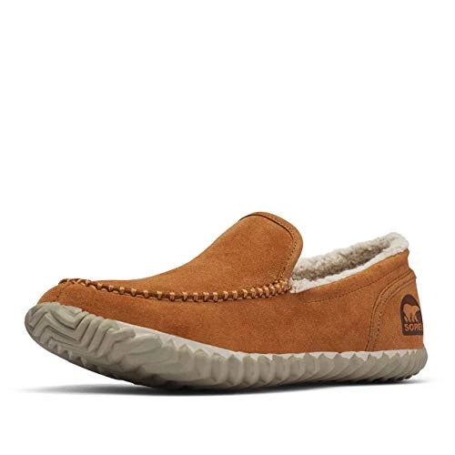 Men's  Dude Moc Mocassins, Brown Elk, 14 UK