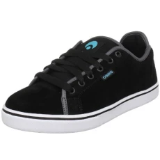 Men's Duffel LP Low Skate Shoe, Black/White/Charcoal, 7 UK Men's Duffel LP Low Skate Shoe, Black/White/Charcoal, 7 UK
