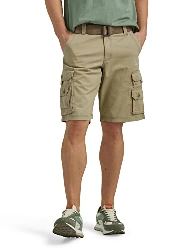 Men's Dungarees Belted Wyoming Cargo Short - Beige - 36