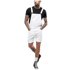 Men's Dungarees Stretch Straight Leg White Jeans Short Comfortable Plain Summer Shorts Slim Straight Leg Denim Short Trousers Elegant Elastic Outdoor Men's Leisure Jeans Short Size, White, XL Men's Dungarees Stretch Straight Leg White Jeans Short Comfortable Plain Summer Shorts Slim Straight Leg Denim Short Trousers Elegant Elastic Outdoor Men's Leisure Jeans Short Size, White, XL