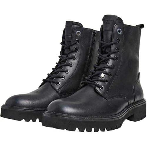 Men's Durham Combat Boots, Black (Black), 6 UK