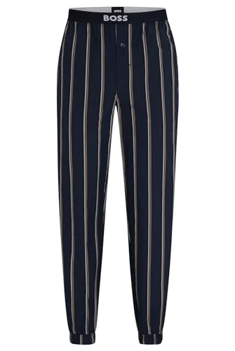 Men's Easy Pants Cuff EW PYJAMA, Open Blue460, XXL
