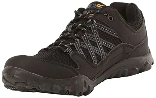 Mens Edgepoint III Walking Trainers - Black - 8 UK