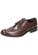 Men's Elegant Lace-Up Shoes in Brown Men's Closed, Brown, 11 UK
