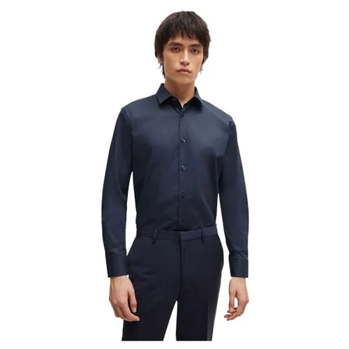 Men's Elisha02 Shirt, Navy413, 45