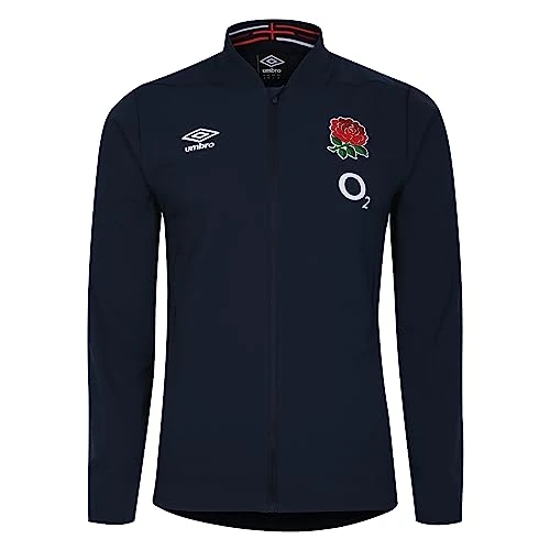 Mens England Rugby Anthem Jacket 2023 2024 Adults Navy Blazer M