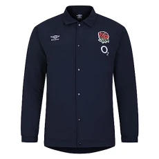 Mens England Rugby Coach Jacket 2023 2024 Outerwear Navy Blazer XL Mens England Rugby Coach Jacket 2023 2024 Outerwear Navy Blazer XL