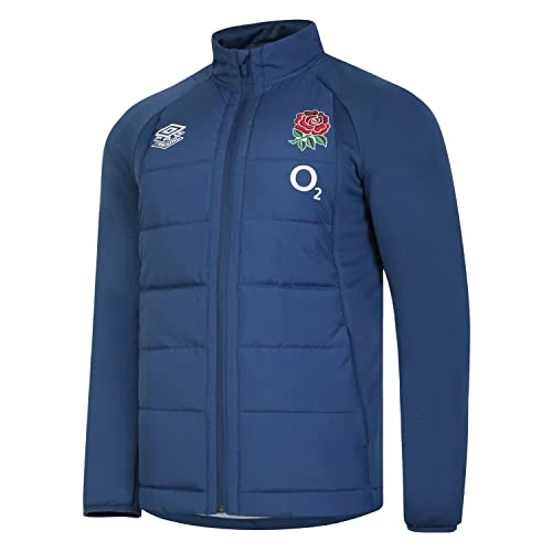 Mens England Thermal Jacket Outerwear Top Ensign Blue S