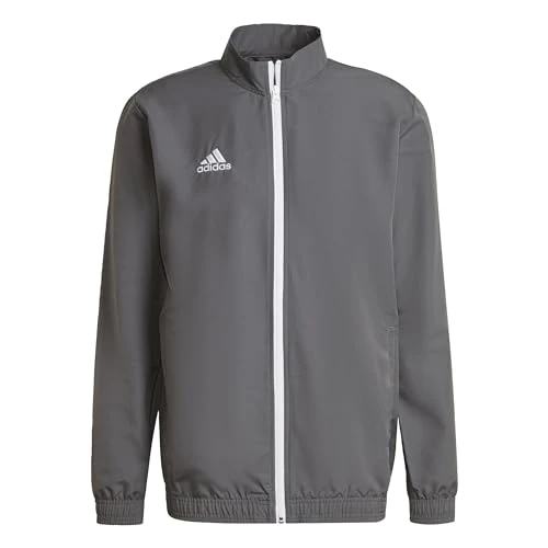 Men's Entrada 22 Presentation Track Tracksuit Jacket, team grey four, XL