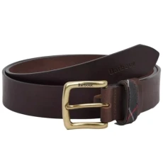 Mens Esk Leather Belt Brown (Brown, M)