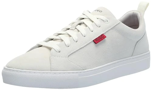 Men's Essential Cupsole Suede Low Top Sneaker, Natural Oat, 11 UK