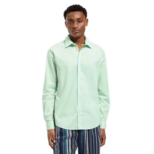 Men's Essential Poplin Shirt Shirt, Seafoam 0514,