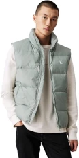 Men's ESSENTIALS DOWN VEST Vest, Slate Gray, L Men's ESSENTIALS DOWN VEST Vest, Slate Gray, L