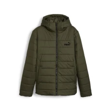 Mens Essentials Padded Jacket Dark Olive Size L Mens Essentials Padded Jacket Dark Olive Size L
