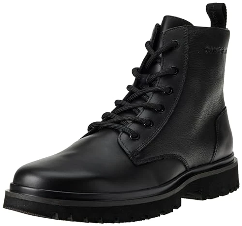 Men's EVA Boot MID Laceup LTH in FAD YM0YM00861, Black (Triple Black), 8 UK