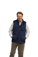 Mens Exmoor Country Clothing Padded BodyWarmer Gilet Navy M Mens Exmoor Country Clothing Padded BodyWarmer Gilet Navy M