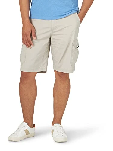 Men's Extreme Motion Crossroad Cargo Short, Stone, 38