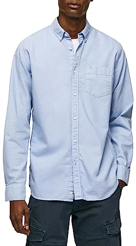 Men's Fabio Shirt, Blue (Bleach Blue), S