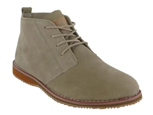 Mens Fashion Lace Up Suede Leather Desert Boots UK Size 6-11 (EU 42, Beige)