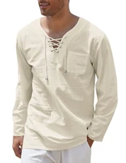 Mens Fashion T Shirt Cotton Linen Tee Hippie Shirts V-Neck Yoga Top Mens Fashion T Shirt Cotton Linen Tee Hippie Shirts V-Neck Yoga Top