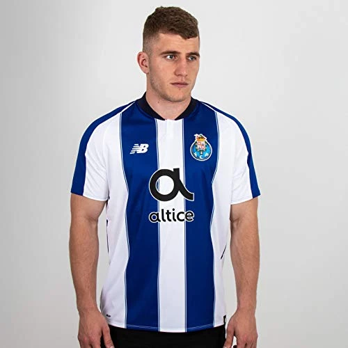 Mens FC Porto 18/19 Home Short Sleeve Replica Football Shirt Blue