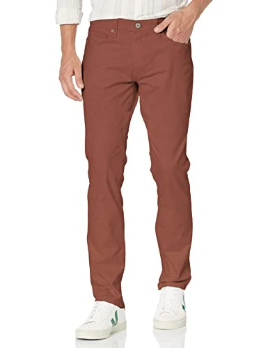 Men's Federal Eco Twill Slim Straight Fit Pant, Spiced Mocha, 32