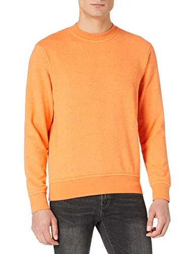 Men's Felpa Mottled Crew Neck Sweatshirt, 4213 Morning Sun Melange, S