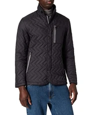 Men's Fieldjacket Jacket, Blue (Black 990), Large Men's Fieldjacket Jacket, Blue (Black 990), Large