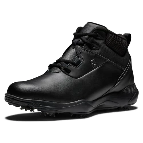 Men's Fj Boot Golf Shoe, Black, 9 UK