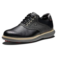 Men's Fj Traditions Golf Shoes, Black, 8 UK Men's Fj Traditions Golf Shoes, Black, 8 UK