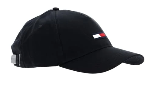 Men's Flag Cap Cap, Black, One Size