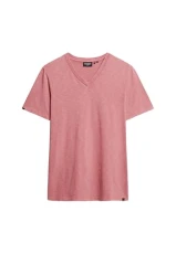 Mens Flame Yarn V-Neck T-Shirt, Mesa Rose Pink, XXL Mens Flame Yarn V-Neck T-Shirt, Mesa Rose Pink, XXL