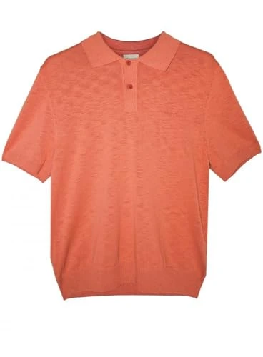 Men's Flamme Short Sleeve Polo Sunset Pink M