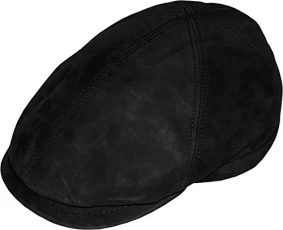 Men's Flat Cap - black - 60 Men's Flat Cap - black - 60