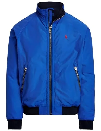 Men's Fleece Lined Jacket (UK, Alpha, XL, Regular, Regular, Blue)
