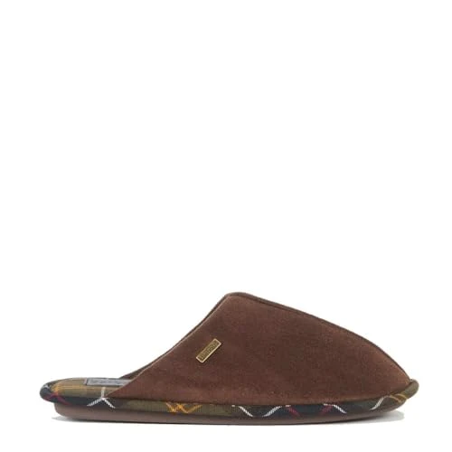 Men's Foley Slippers, Brown, 10 UK